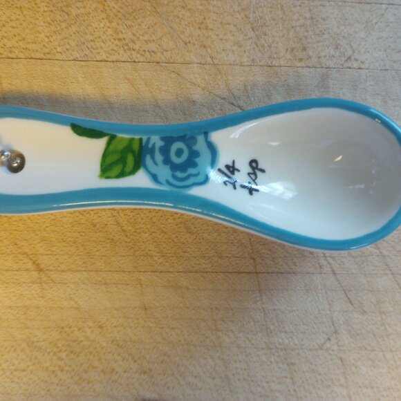Molly Hatch for Anthropologie Floral Measuring spoon set - Picture 5 of 7